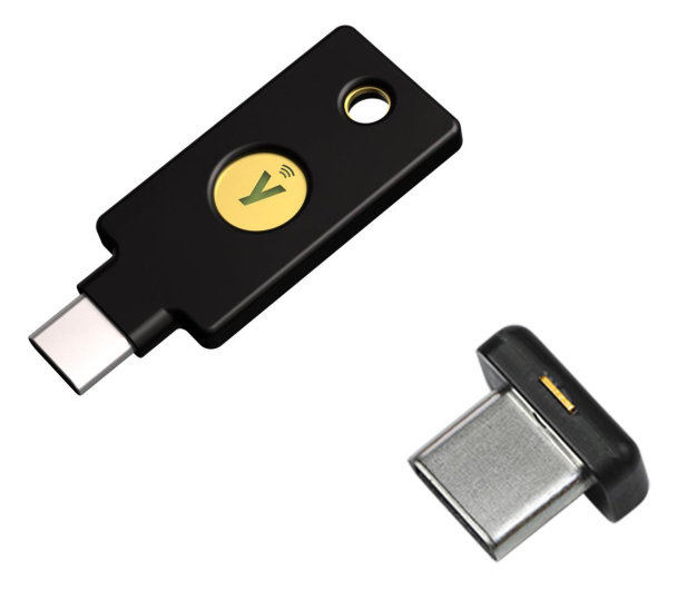 Yubico Security Key C NFC by Yubico (czarny) + YubiKey 5C-nano